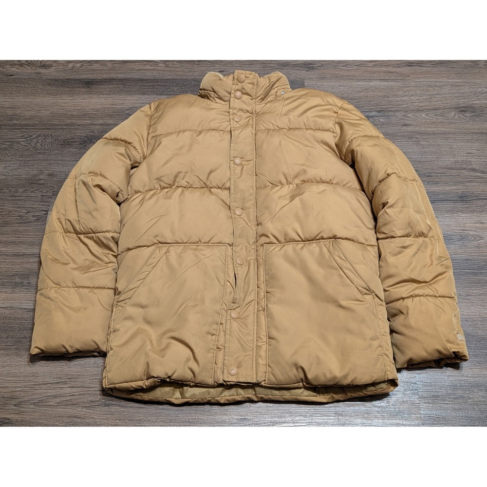 Gap Kids XXL ColdControl Max Puffer Jacket Tan Brown Water Resistant Warmest